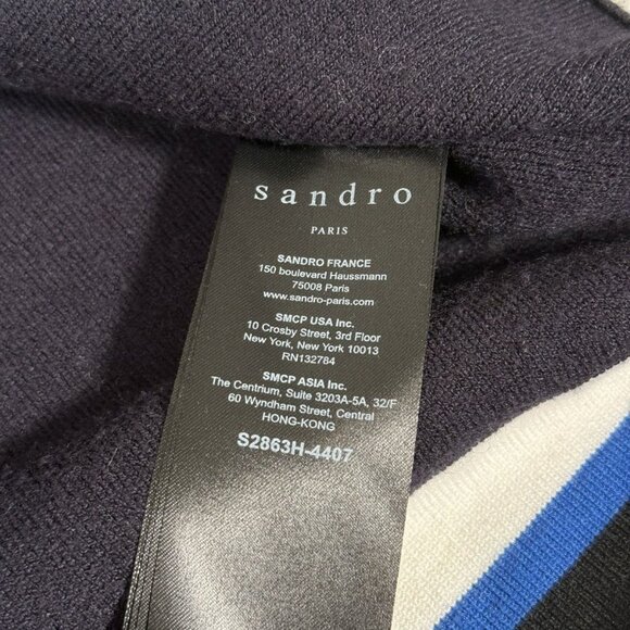 Sandro Pampa Tie Waist Sweater - Picture 6 of 7